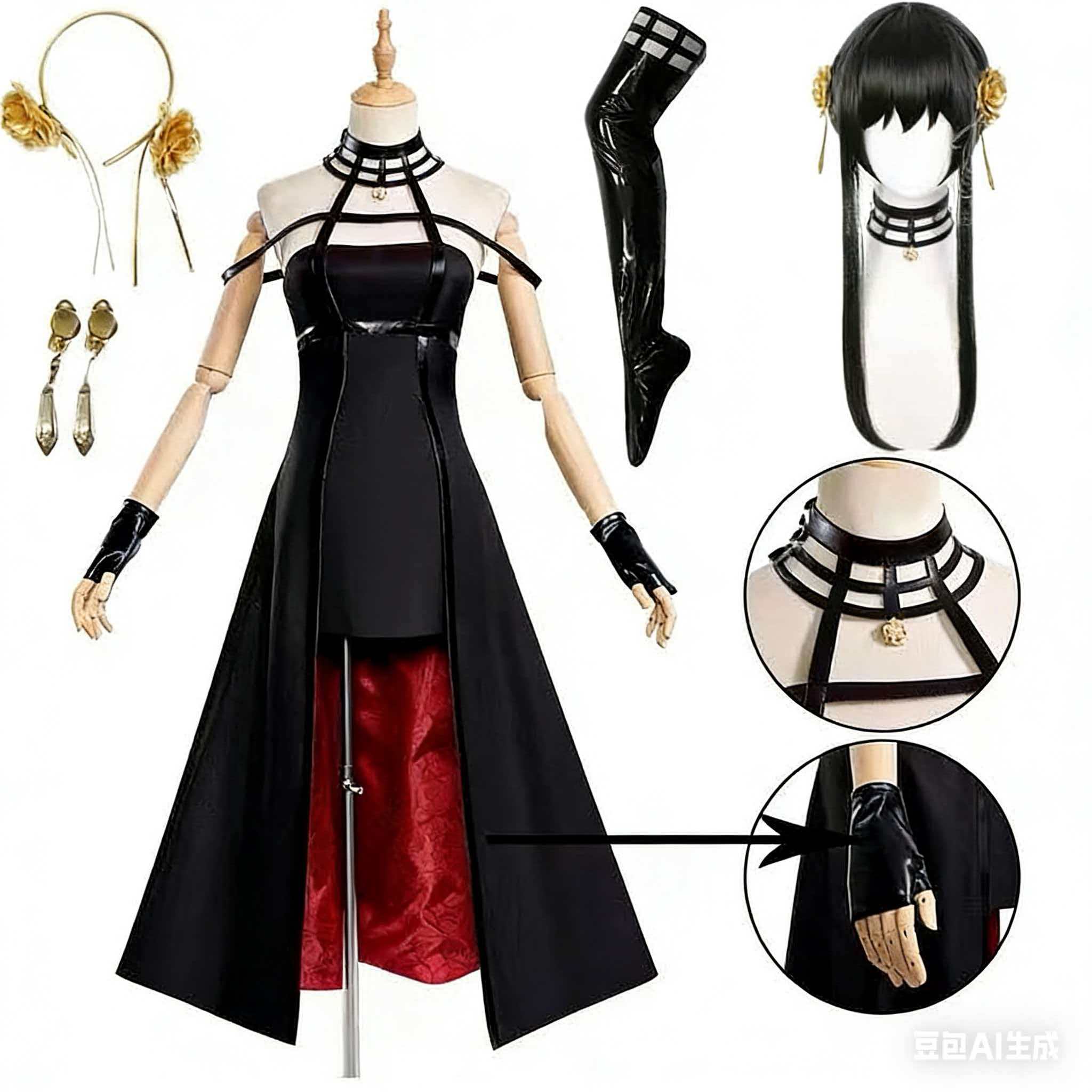 Anime Cosplay Yor - Yor Forger Cosplay Costume Headband Elastic