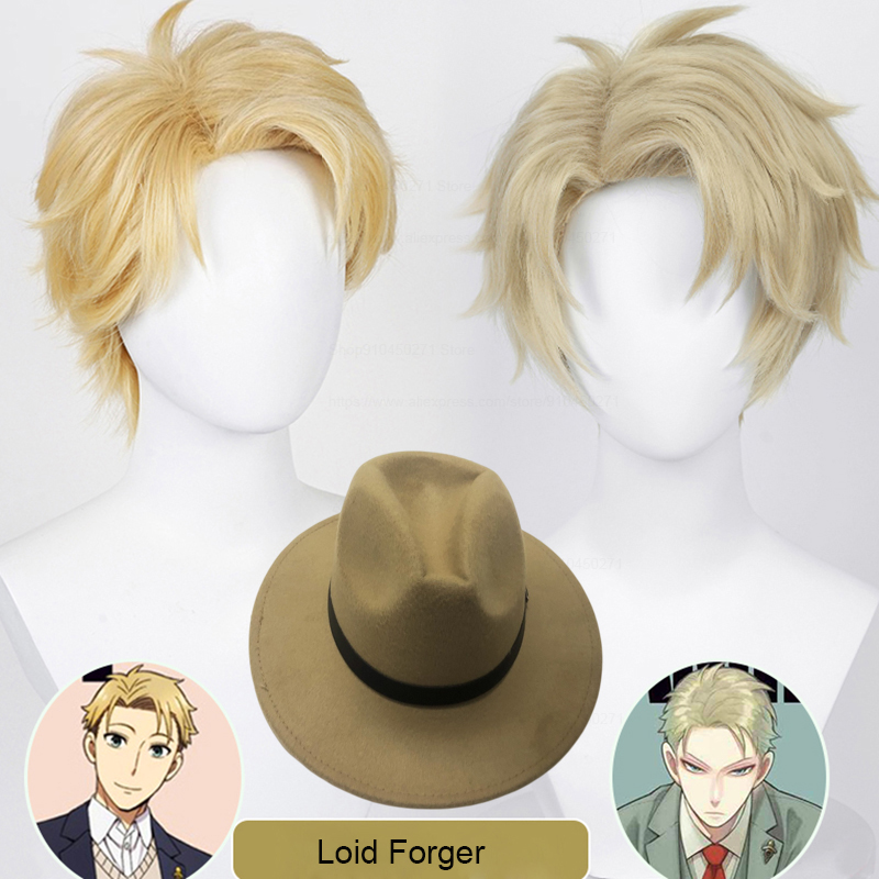 Spy Family Outfit - Loid Forger Cosplay Wig Spy Family