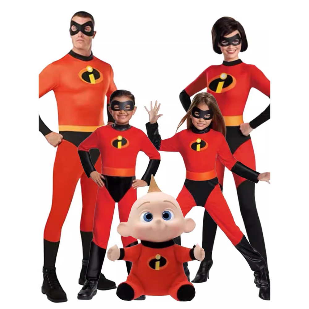 Anime Cosplay Easy - Elastigirl Helen Parr Dames Halloween Kostuum