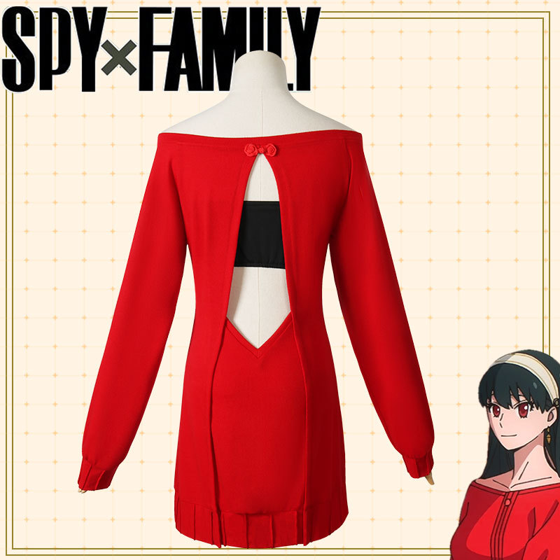 Spy x Family Yor Forger Cospla - Anime Cosplay Yor recension och pris