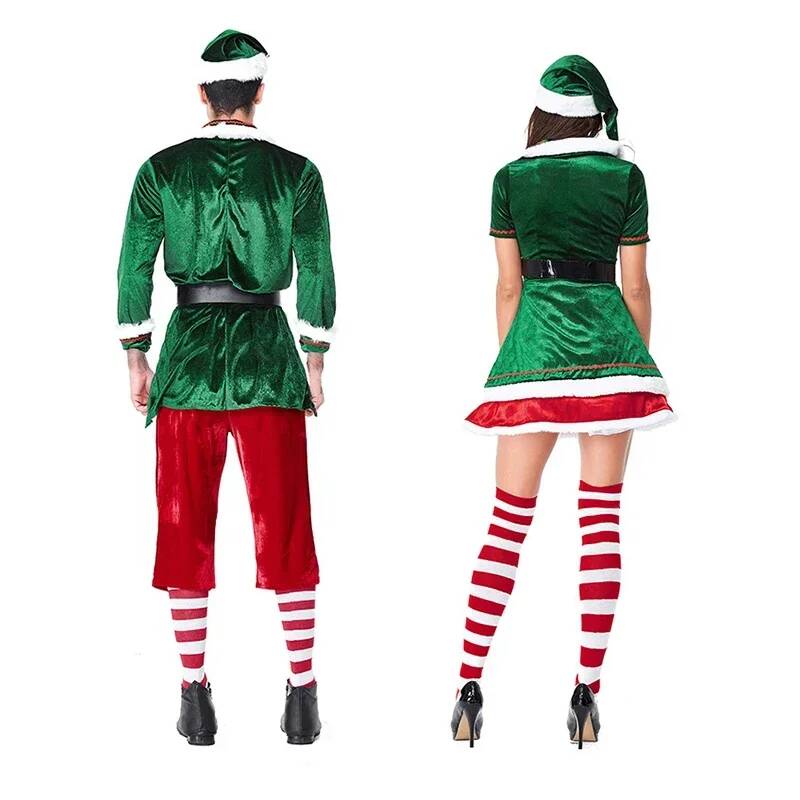 Santa Claus Cosplay Costume Ch - Anime Cosplay Couple recension och pris