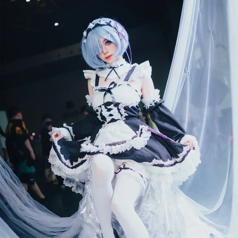 New Anime Maid Rem Cosplay Cos - Anime Zero Cosplay recension och pris