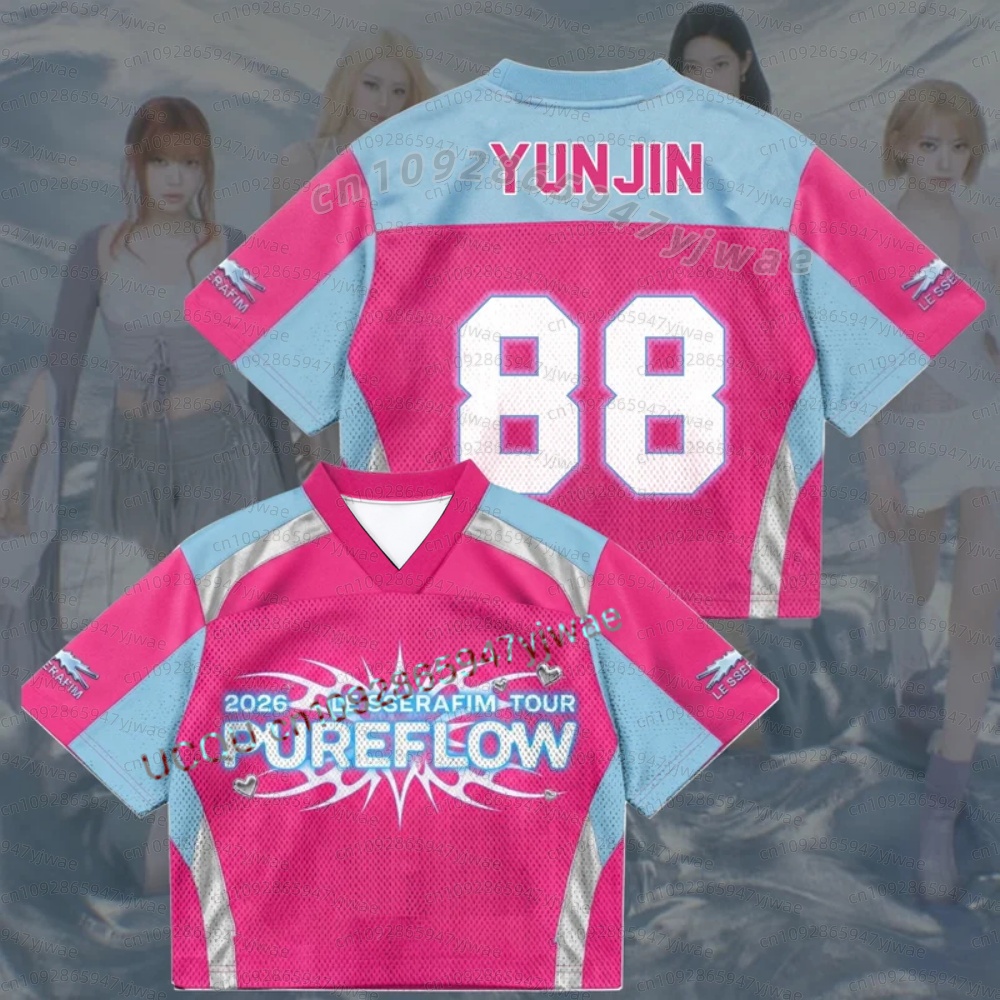 2026 Kpop Pink Jersey C-Chaewo - Anime Cosplay Easy recension och pris