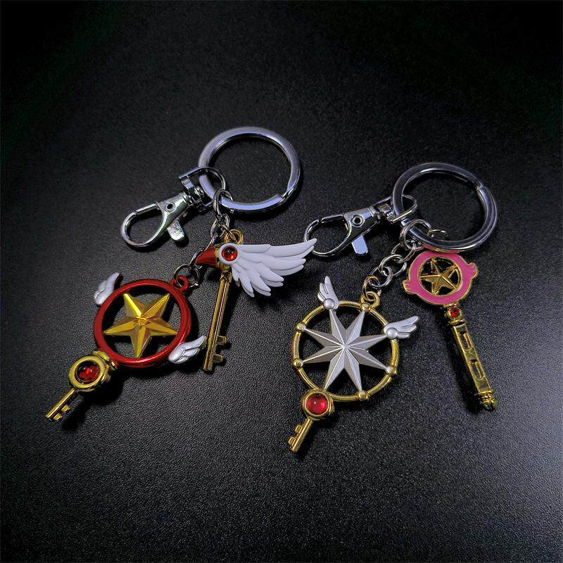 Cardcaptor Sakura Keychain Sta - Anime Cosplay Easy recension och pris