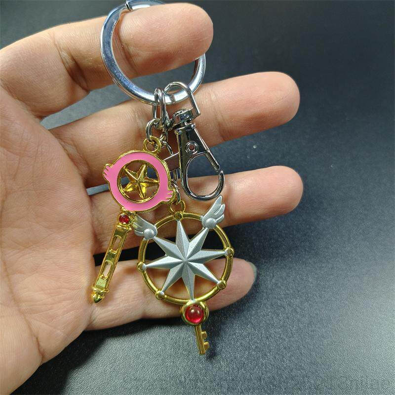 Cardcaptor Sakura Keychain Sta - Anime Cosplay Easy recension och pris