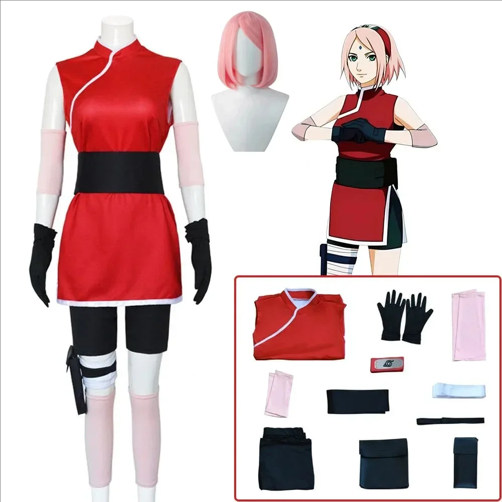 2026  Haruno Sakura Cosplay An - Anime Cosplay Ninja recension och pris