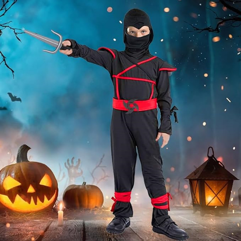 Red Ninja Samurai Cosplay Cost - Anime Cosplay Ninja recension och pris