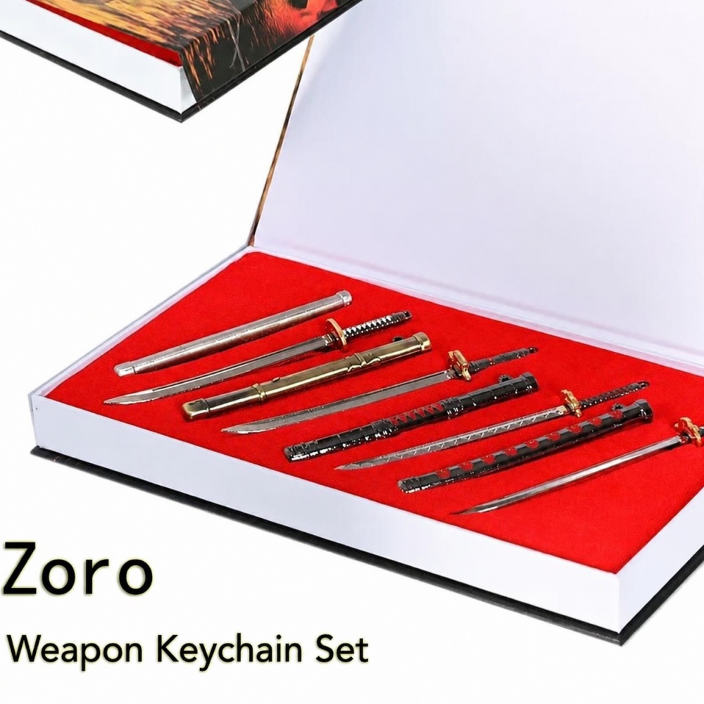 Anime One Piece Zoro Sword Key - Anime Cosplay Katana recension och pris