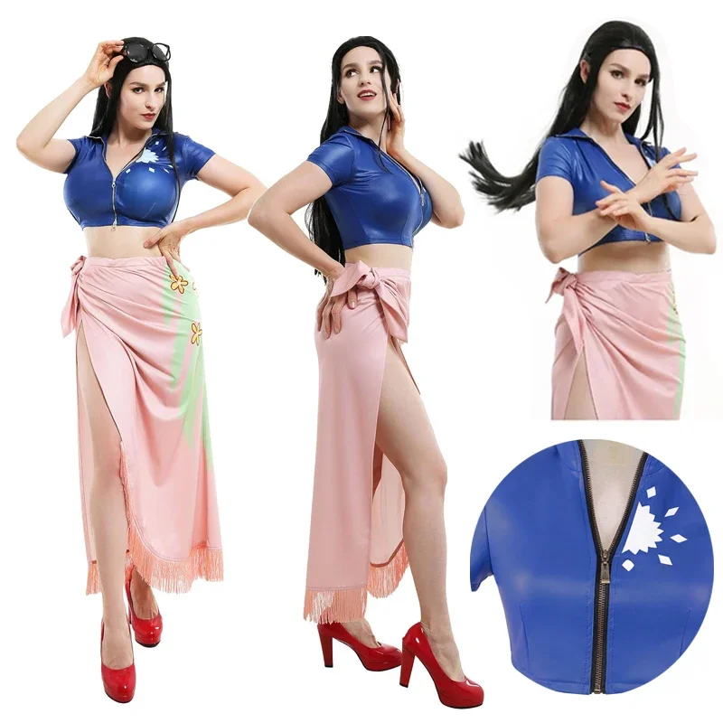 Nico Robin Cosplay Costume Dre - Anime Cosplay Yor recension och pris