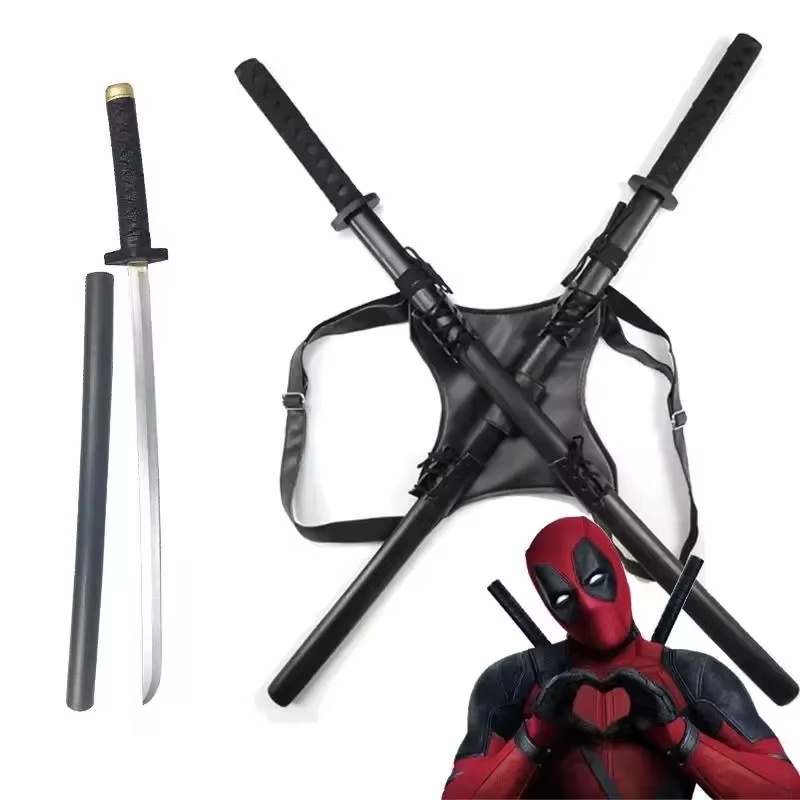 2025 New 61cm Deadpool Katana  - Anime Cosplay Katana recension och pris