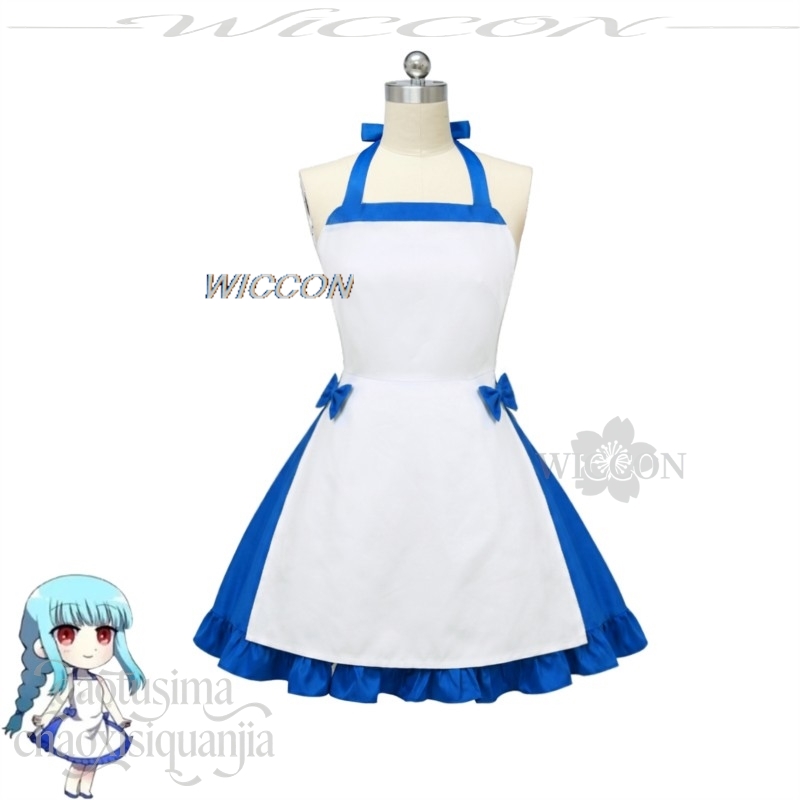 Ushirono Natsu Costume Blue Wh - Zenos Anime Cosplay recension och pris