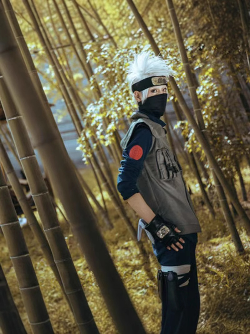 Huo Ying Qimu Ninja Kakashi Co - Anime Cosplay Ninja recension och pris