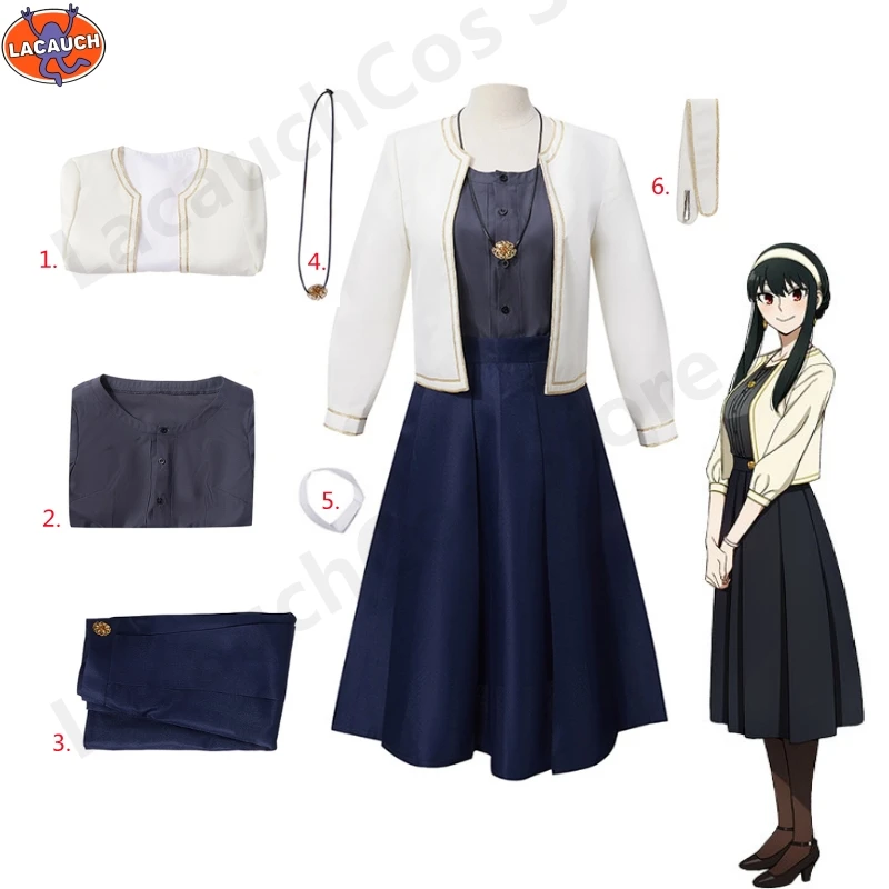 SPY x FAMILY Yor Forger Cospla - Anime Cosplay Yor recension och pris
