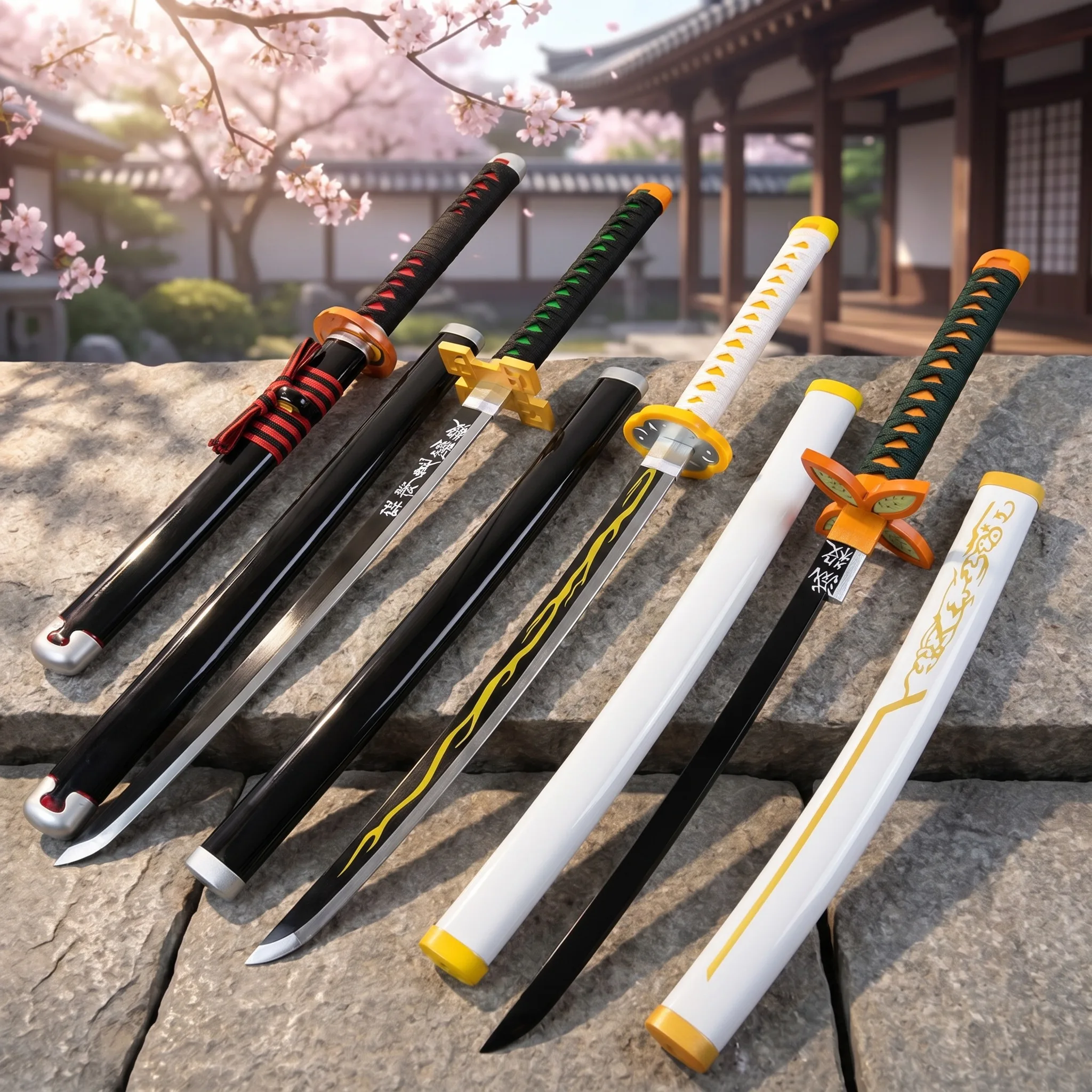 72 104cm Demon Slayer Katana T - Anime Cosplay Katana recension och pris