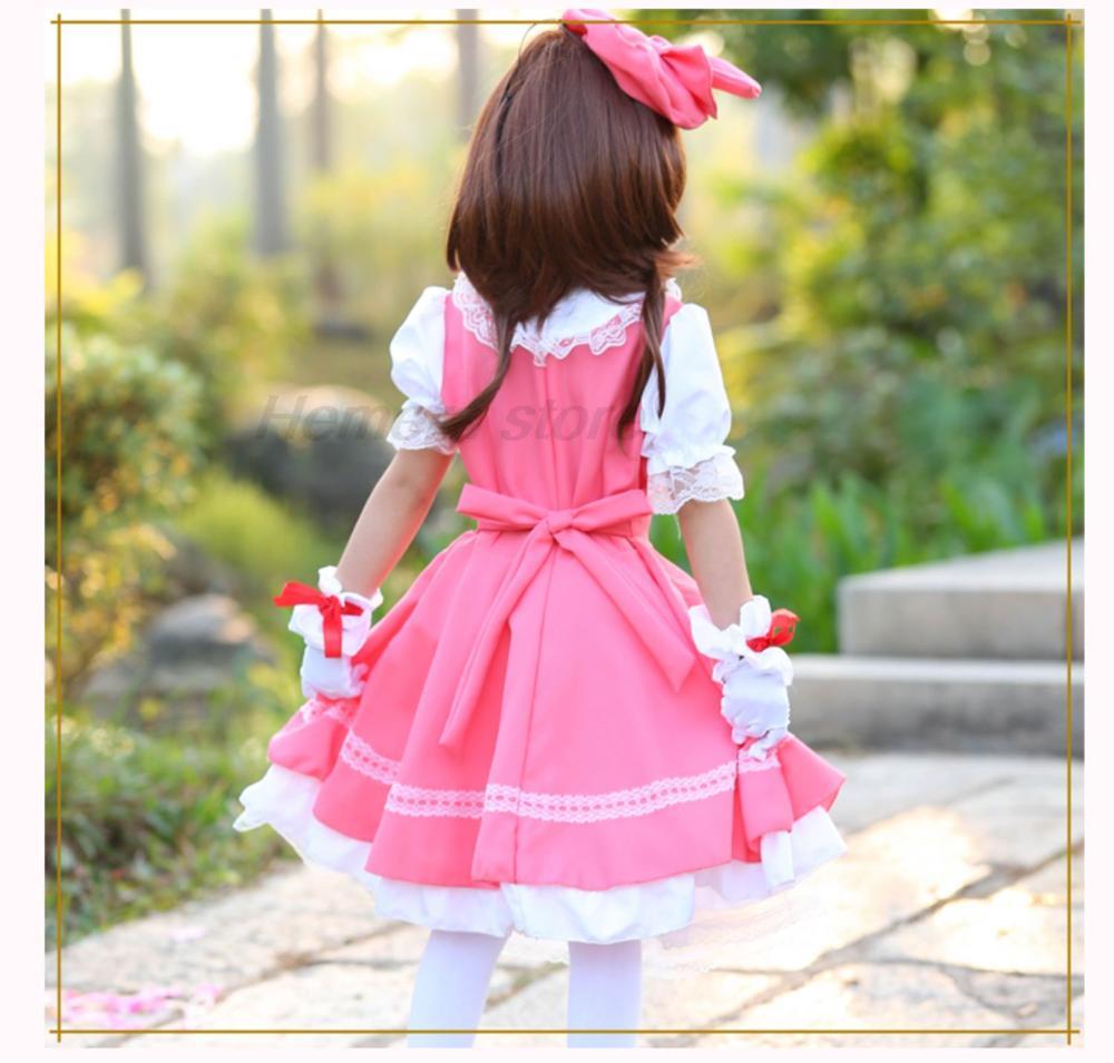 Anime Girls Pink Carcaptor Sak - Anime Cosplay Easy recension och pris