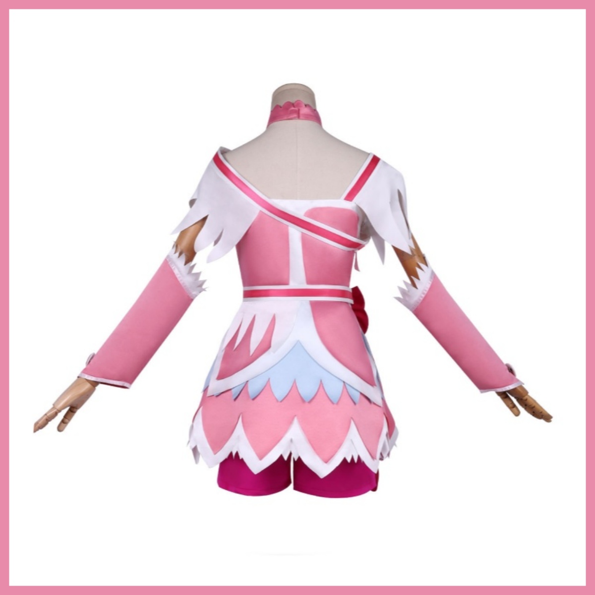 Anime Doki Doki! PreCure Cure  - Cosplay Anime Pink Hair recension och pris