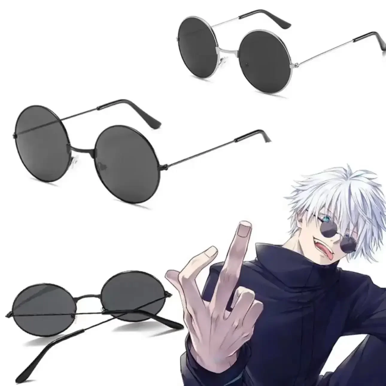 Gojo Satoru Glasses Anime Juju - Quality Anime Cosplay recension och pris