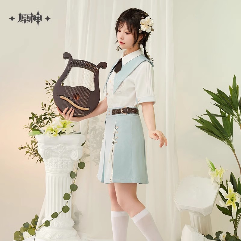 [Genuine] Game GENSHIN IMPACT  - Anime Cosplay Dress To Impress recension och pris